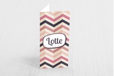 Strakke roze lijnen